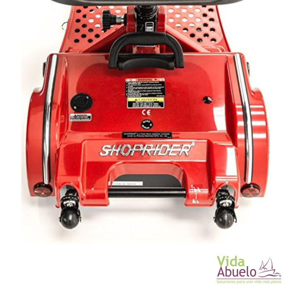 Scooter Ultraligero Plegable Rojo - Imagen 7