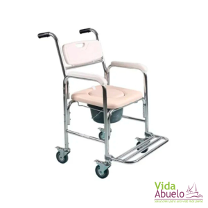 Silla cómodo con ruedas para baño o regadera