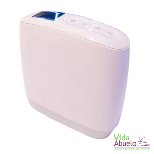 Concentrador de oxígeno portátil y recargable de 3.5 litros