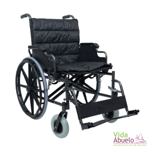 Silla de ruedas bariátrica de 22 pulgadas