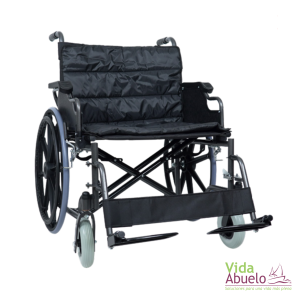 Silla de ruedas bariátrica de 24 pulgadas