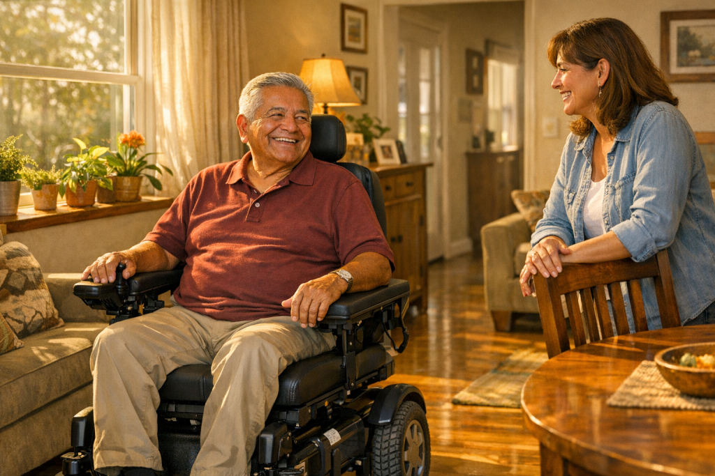 sillas de ruedas eléctricas