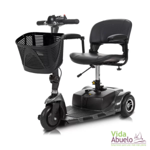 Scooter eléctrico de 3 ruedas económico negro