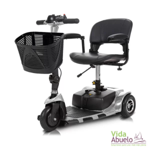 Scooter eléctrico de 3 ruedas económico plata