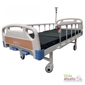 Cama Manual de lujo con mesa y colchón incluido