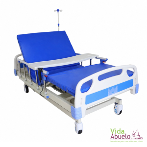 Cama de hospital eléctrica de lujo de 3 posiciones