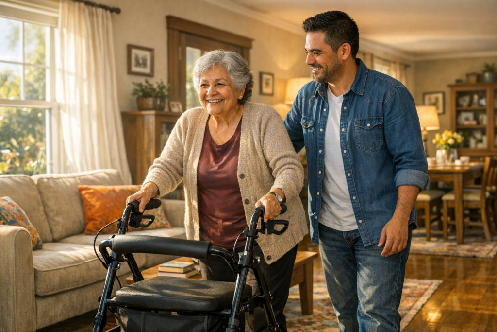 andadores rollator con asiento