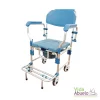 Silla cómodo ducha con ruedas aluminio de lujo