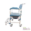 Silla cómodo ducha con ruedas aluminio de lujo - Imagen 4