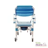 Silla cómodo ducha con ruedas aluminio de lujo - Imagen 3