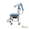 Silla cómodo ducha con ruedas aluminio de lujo - Imagen 2