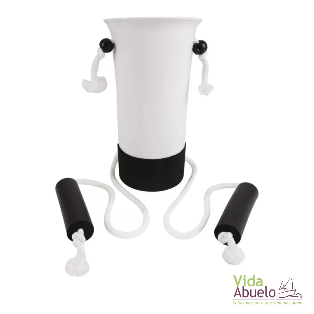 Calzador para calcetines con puños acojinados