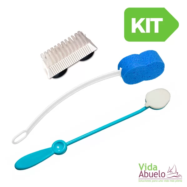Kit de lujo para ducha para Adultos Mayores