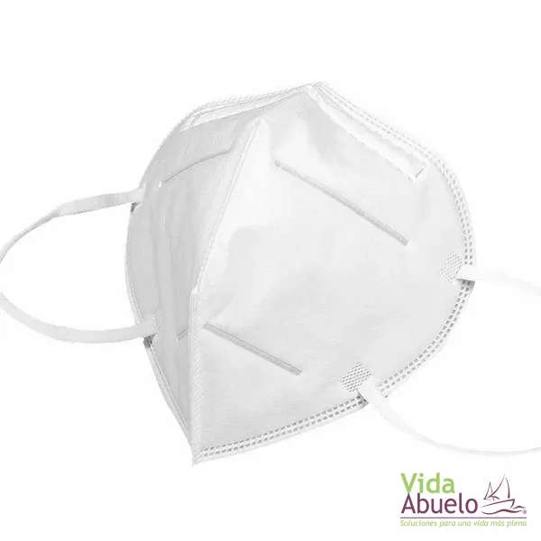 Mascarilla Protectora KN90, paquete con 10 piezas.