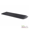 Rampa de caucho para desniveles de 3 cm., color negro