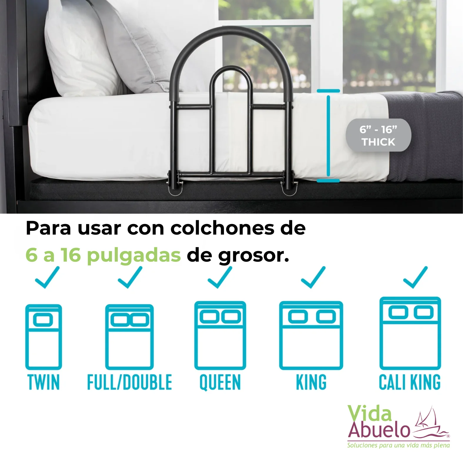 Barandal para viaje con organizador - Imagen 4