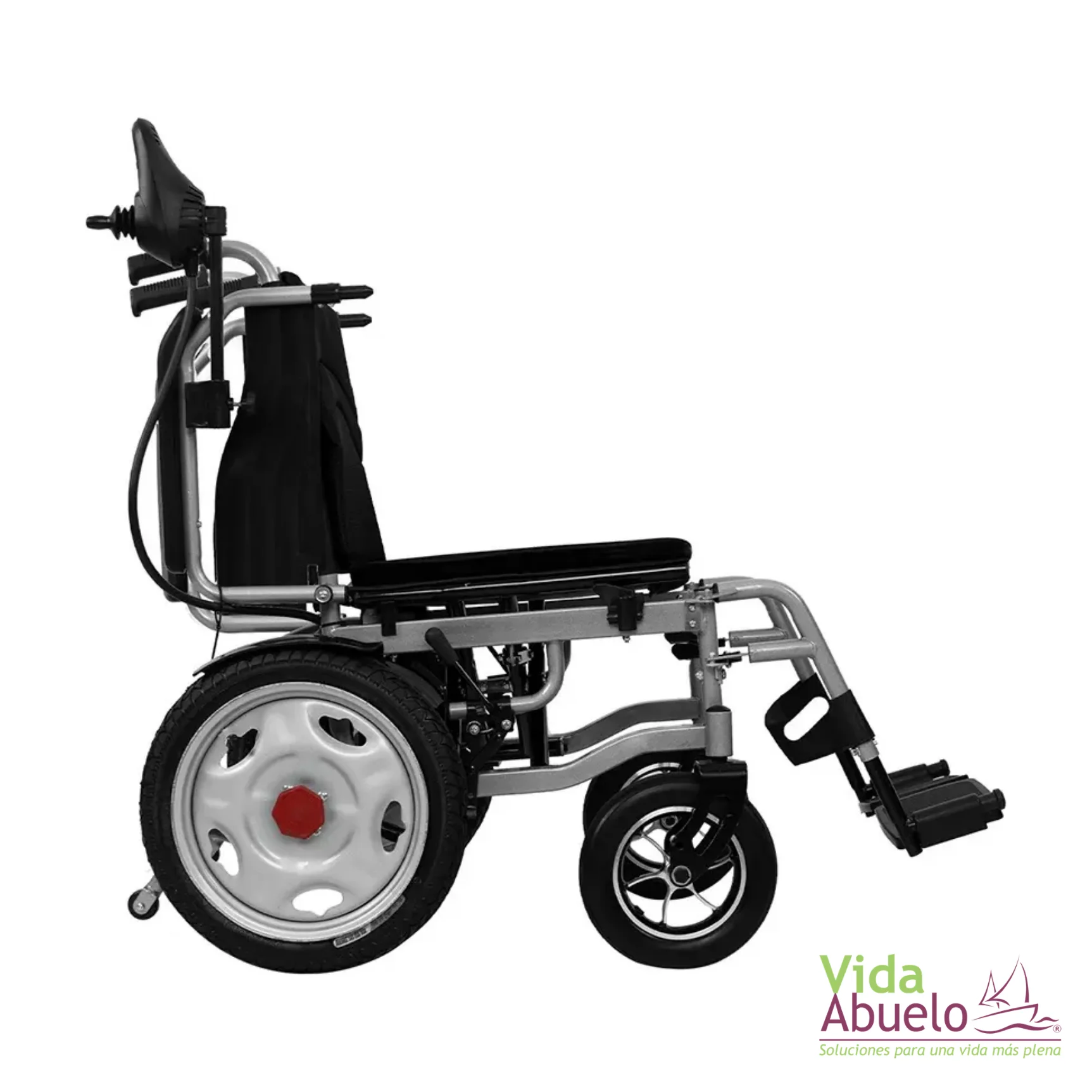 Silla de ruedas eléctrica plegable económica - Imagen 3