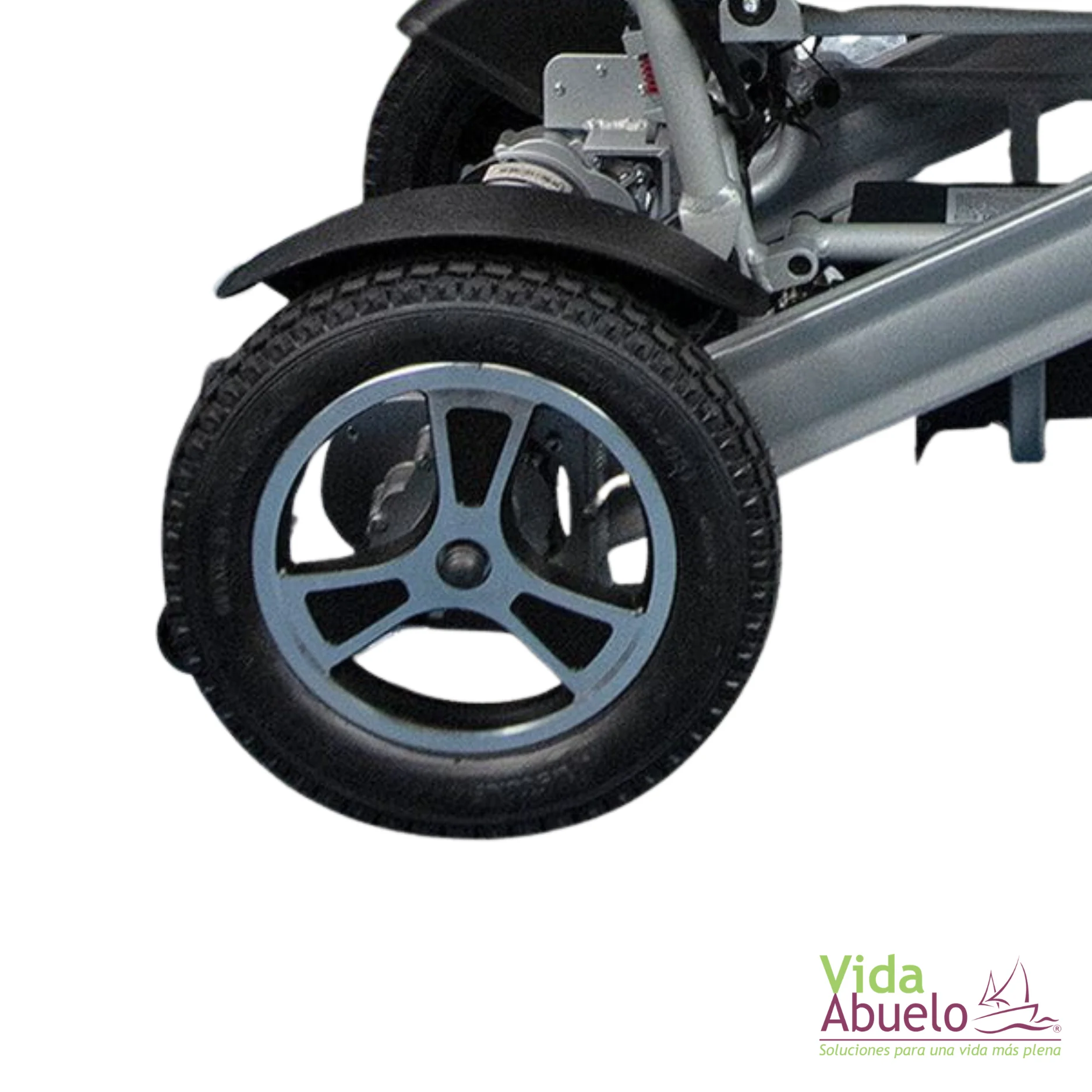 Silla de ruedas eléctrica ligera transportable - Imagen 3