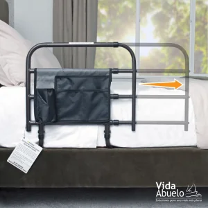 Barandal de seguridad para cama expandible y abatible