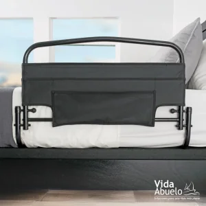 Barandal de seguridad para cama de 76 cms. con organizador