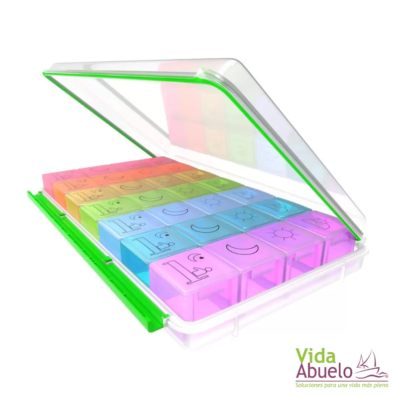 Pastillero semanal de 4 tomas - Imagen 3