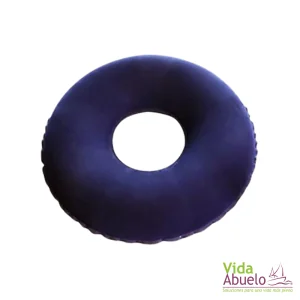 Dona inflable color azul