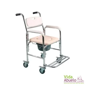 Silla cómodo con ruedas para baño o regadera