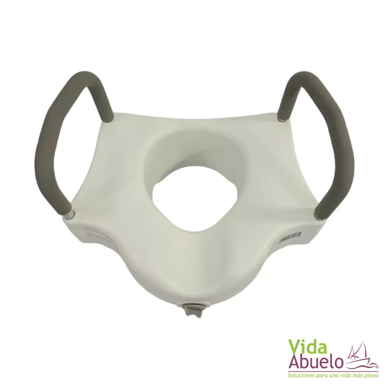 Aumento económico para wc con seguro y brazos de apoyo - Imagen 2