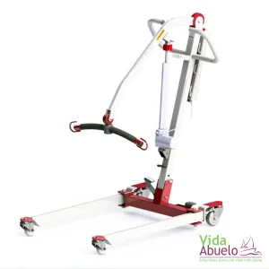 Grúa eléctrica plegable