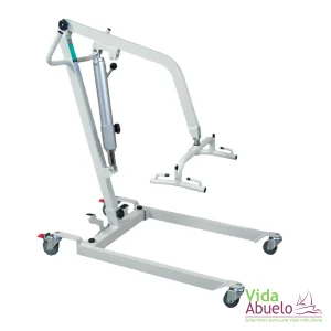 Grúa hidráulica para pacientes (compatible con motor eléctrico)