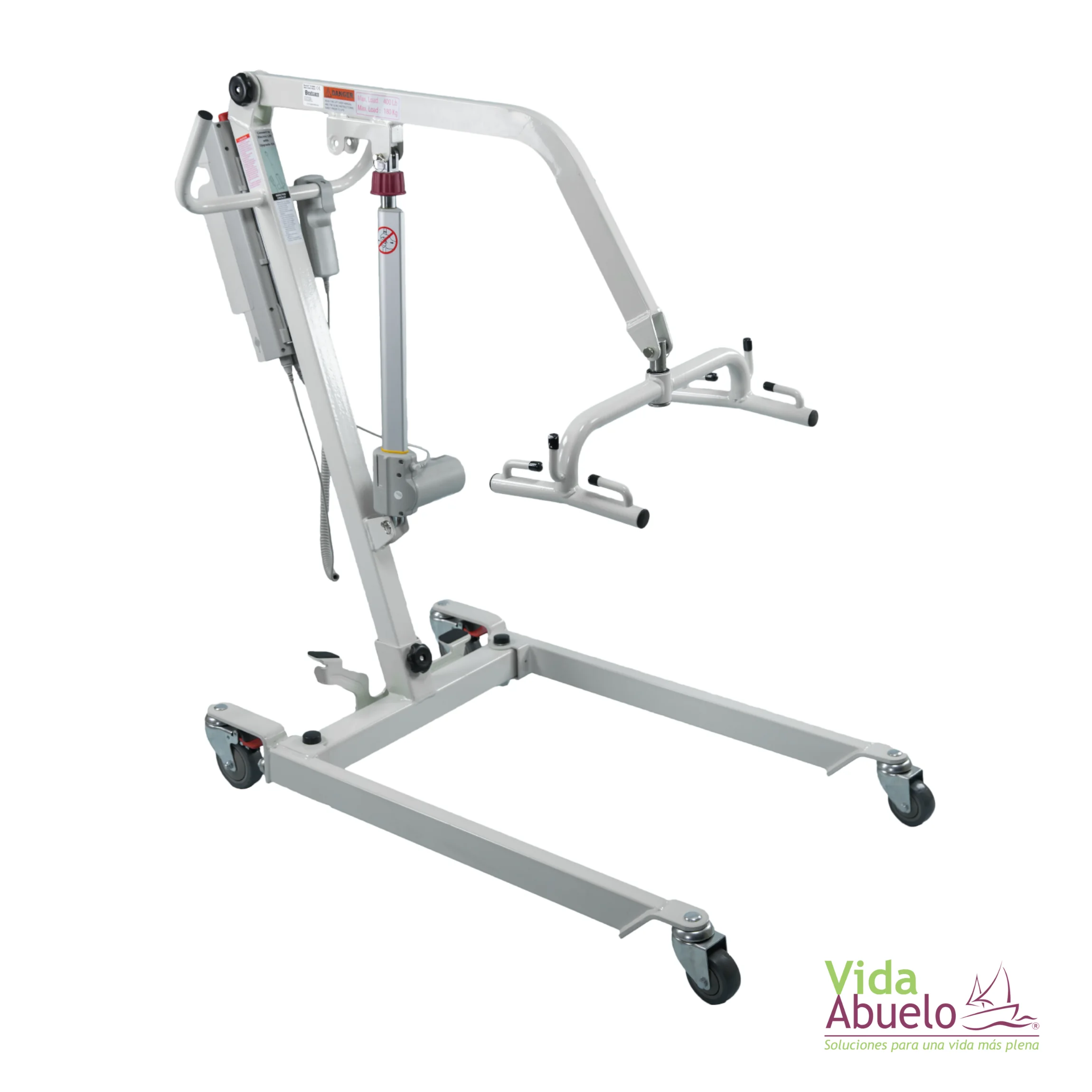 Grúa eléctrica de transferencia con batería recargable