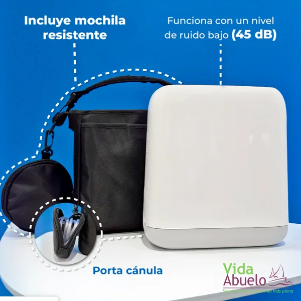 Concentrador de Oxígeno Portátil de 6 Litros - Imagen 4