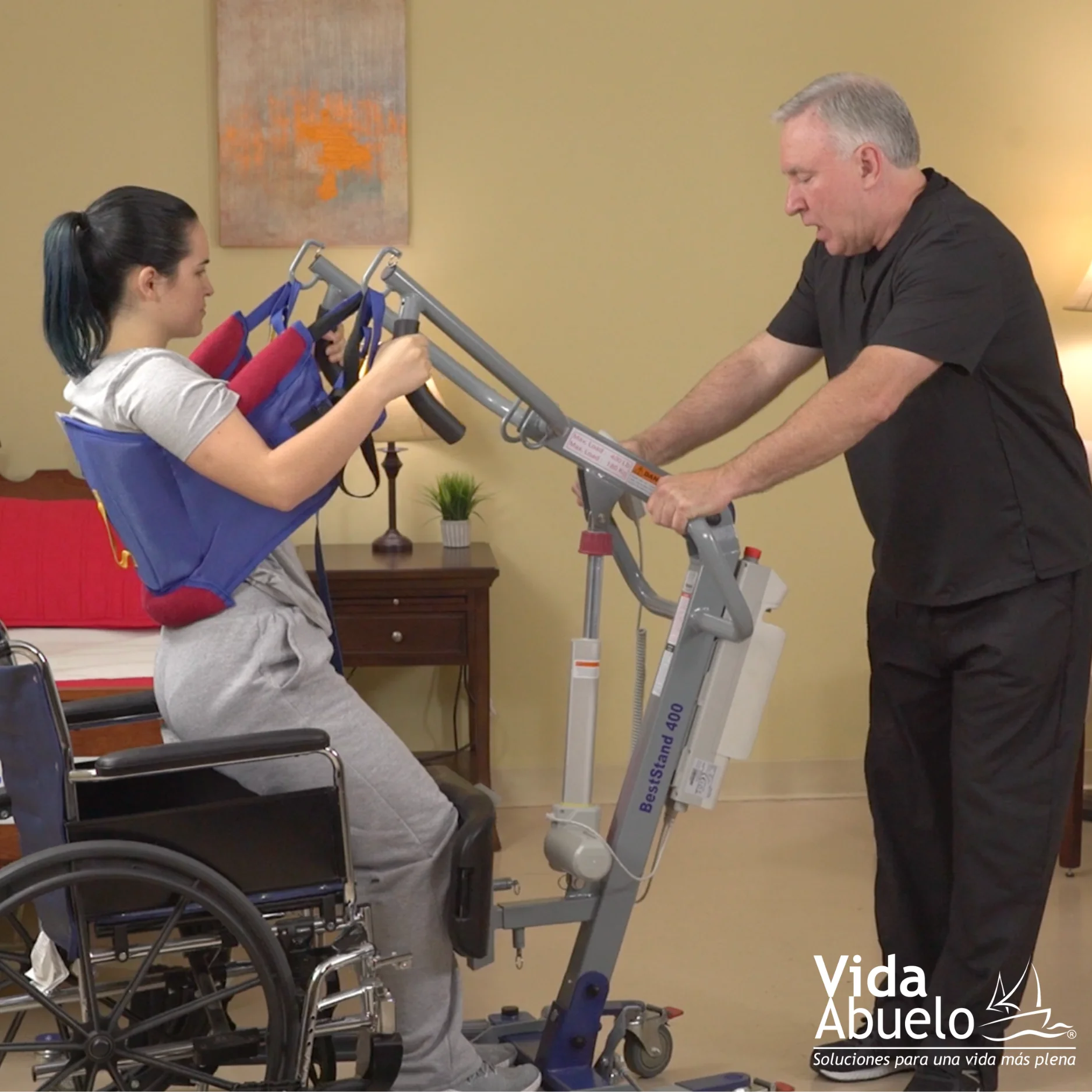 Grúa Bipedestadora Eléctrica - Imagen 4