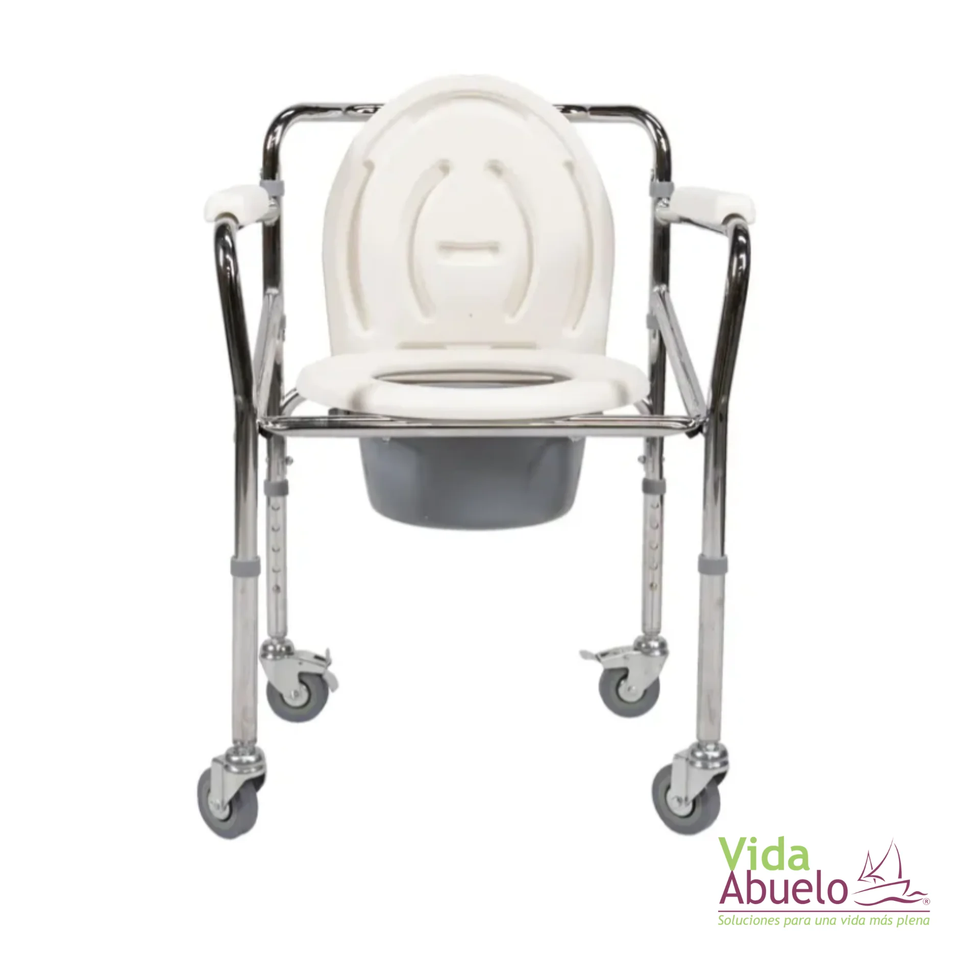 Silla para ducha con brazos y respaldo - Imagen 2