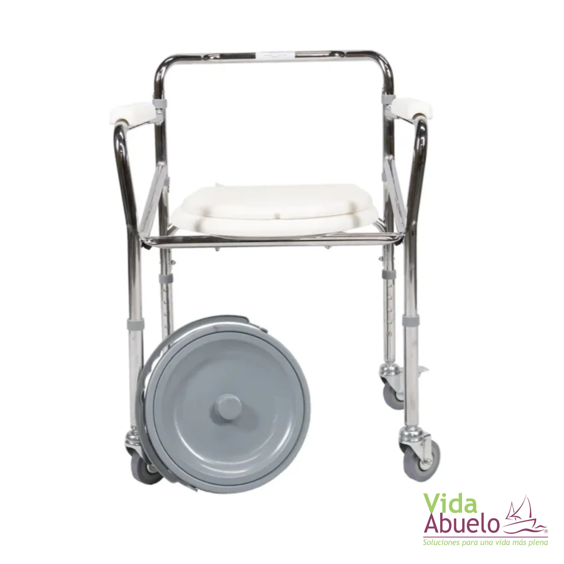Silla para ducha con brazos y respaldo - Imagen 3