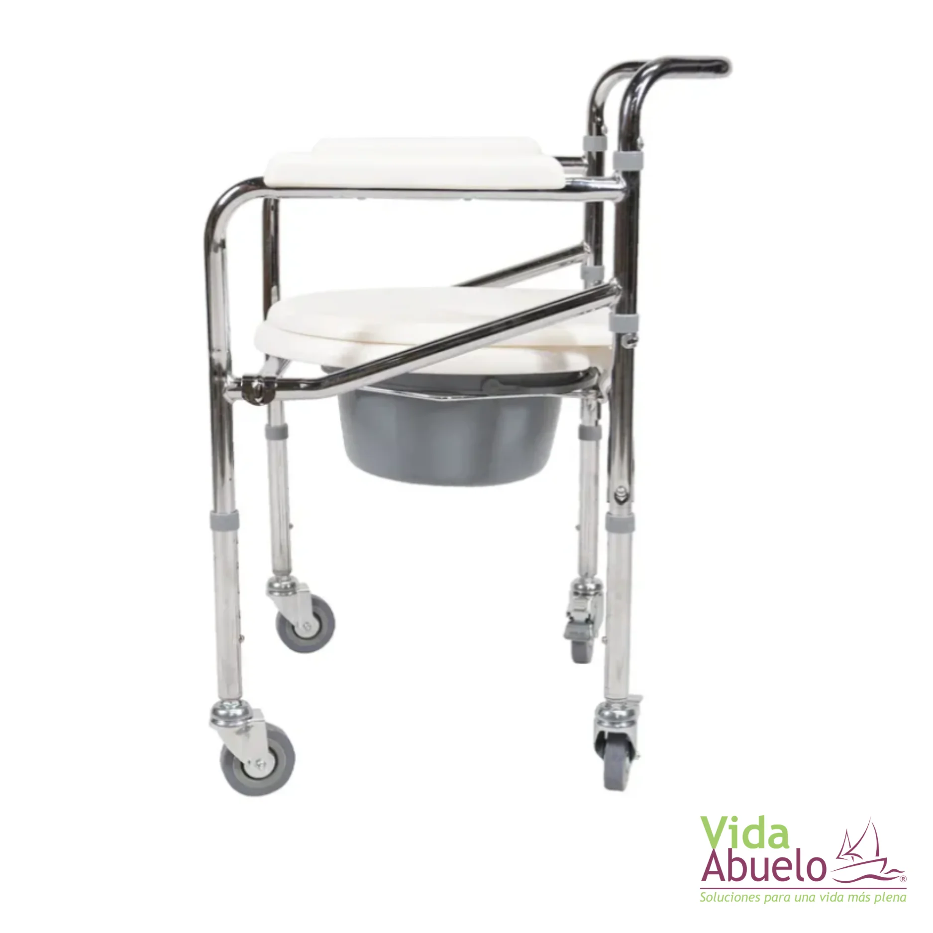Silla para ducha con brazos y respaldo - Imagen 4
