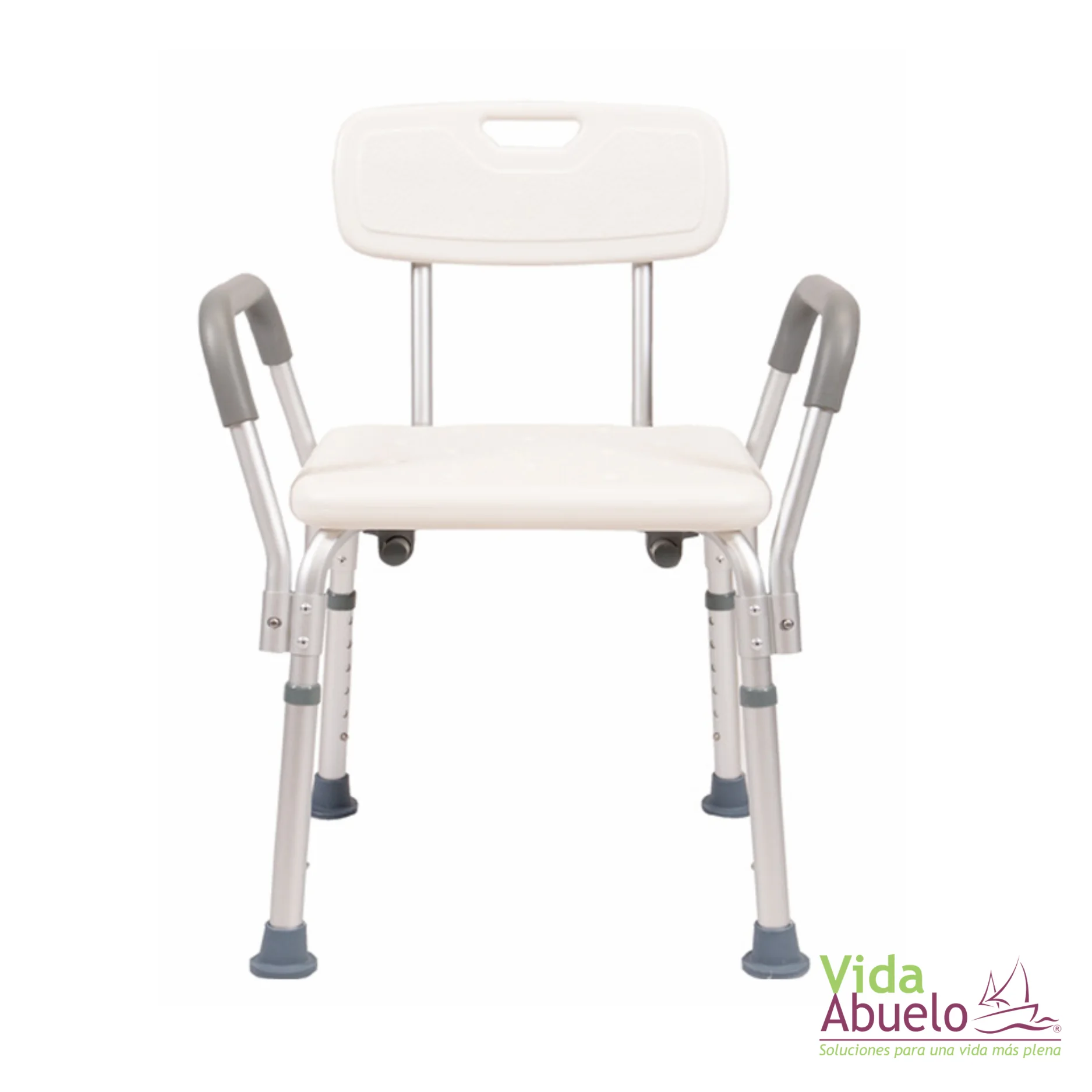 Silla para ducha con brazos y respaldo - Imagen 2