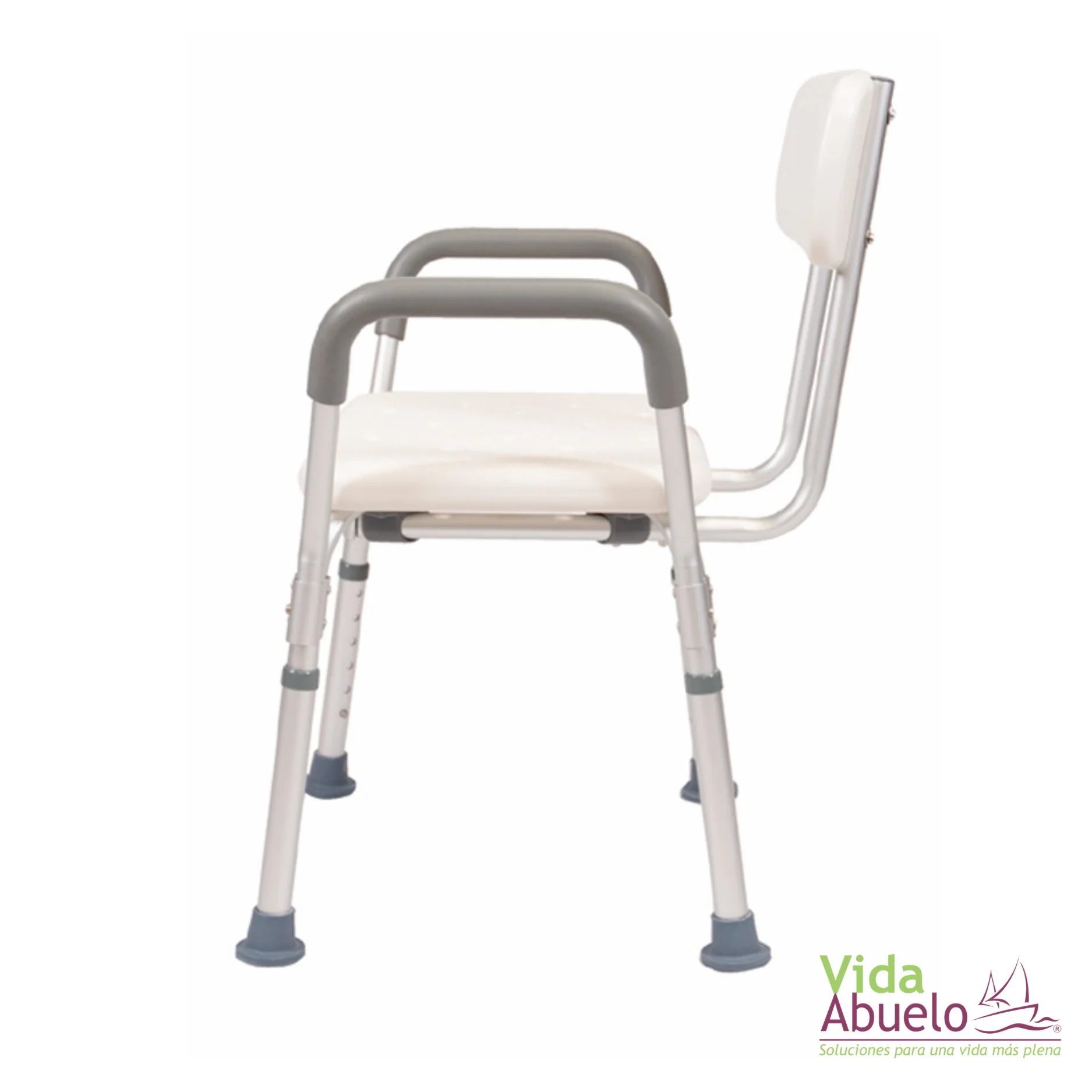 Silla para ducha con brazos y respaldo - Imagen 3