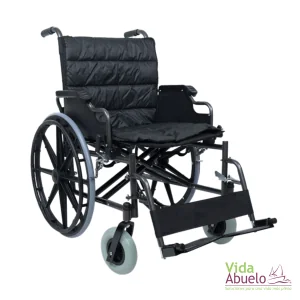 Silla de ruedas bariátrica de 22 pulgadas