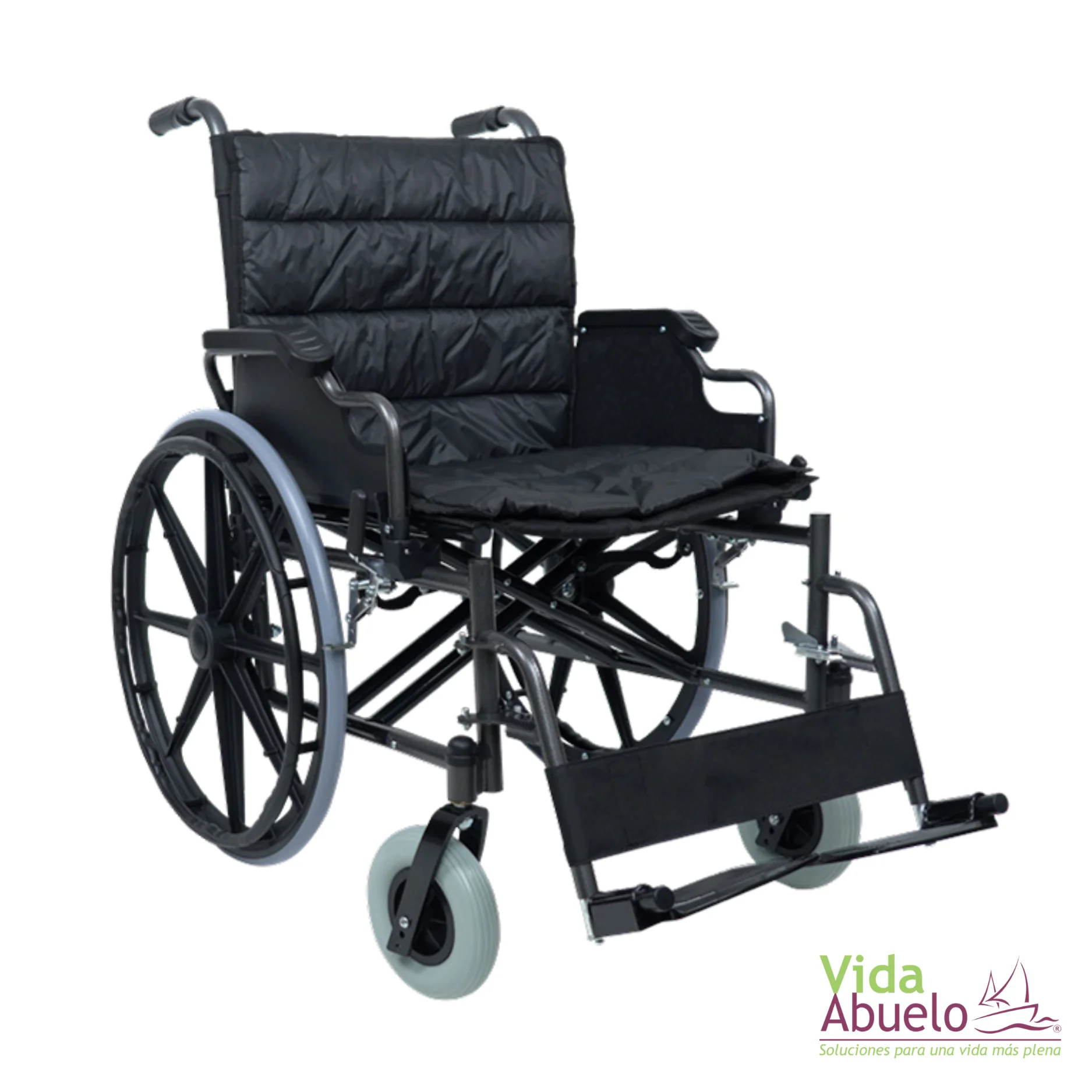 Silla de ruedas bariátrica de 22 pulgadas