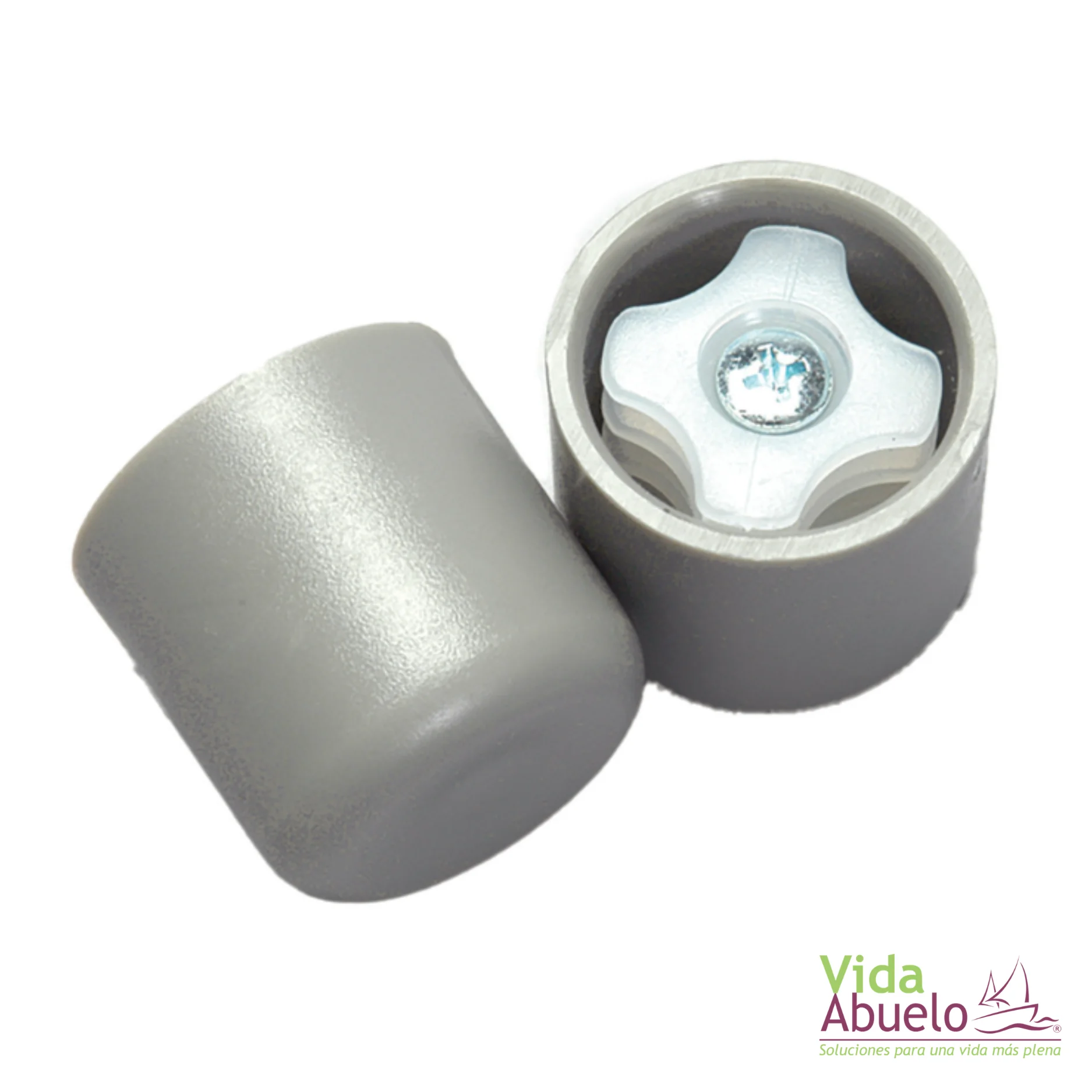 Tapones deslizantes para andador