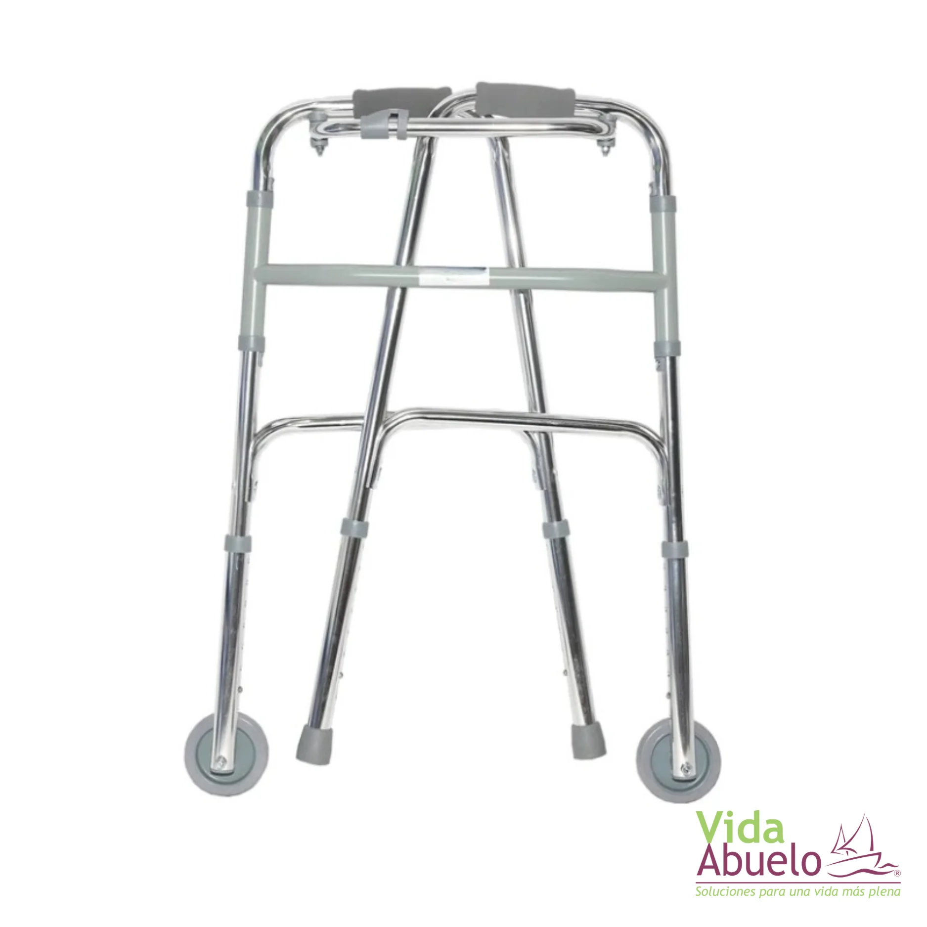 Andador plegable con ruedas/fijo recíproco - Imagen 3