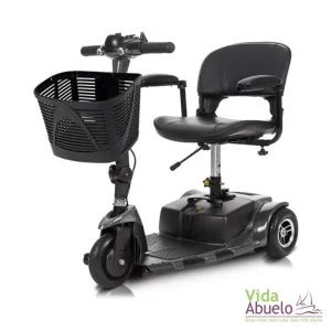 Scooter eléctrico de 3 ruedas económico negro