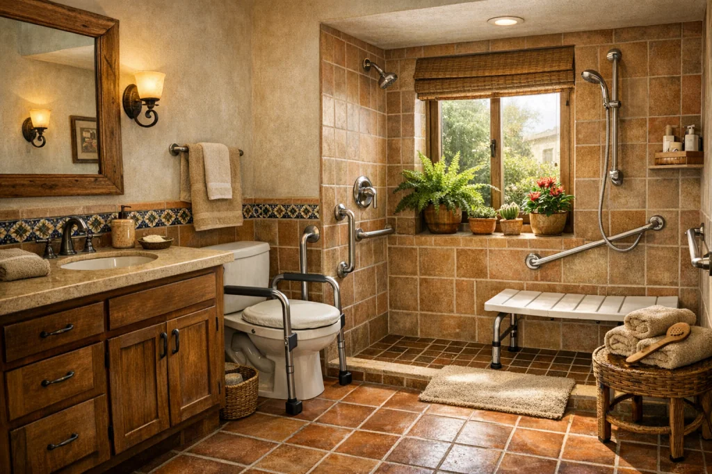 baño seguro adultos mayores