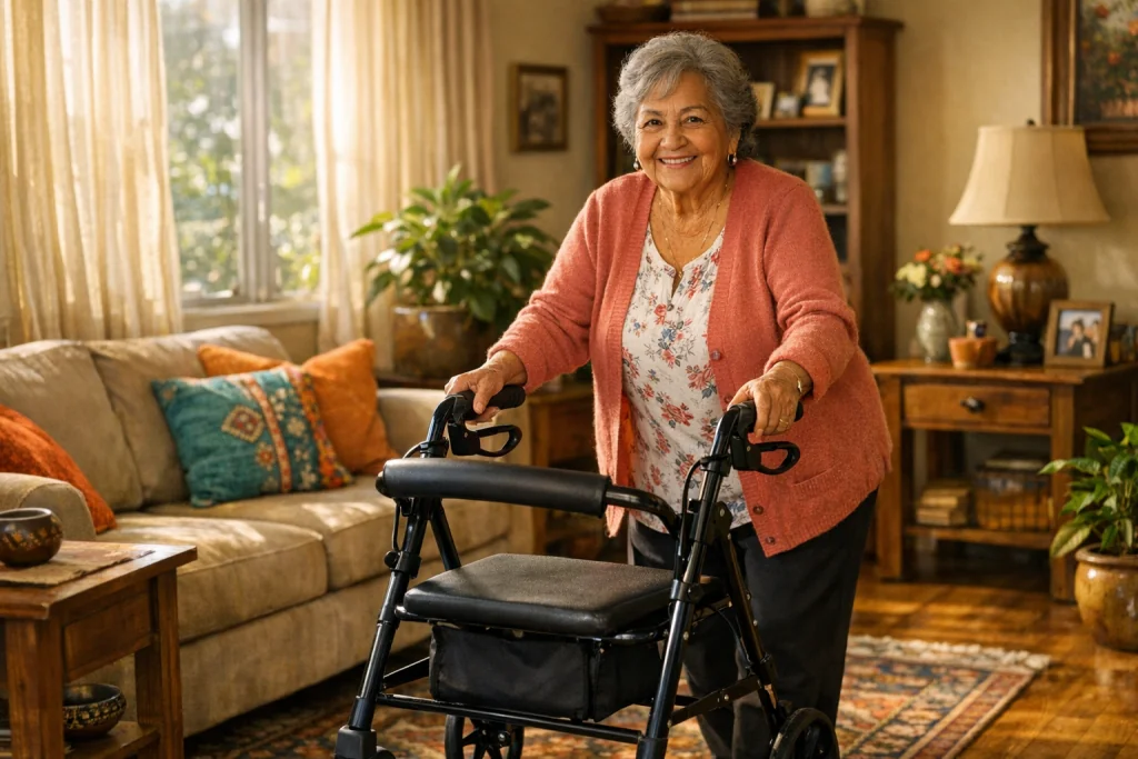 andadores rollator con asiento
