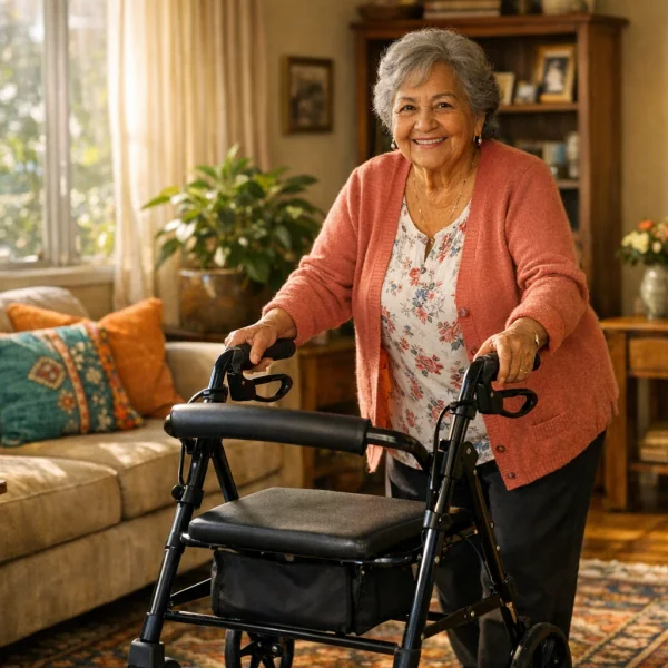 andadores rollator con asiento