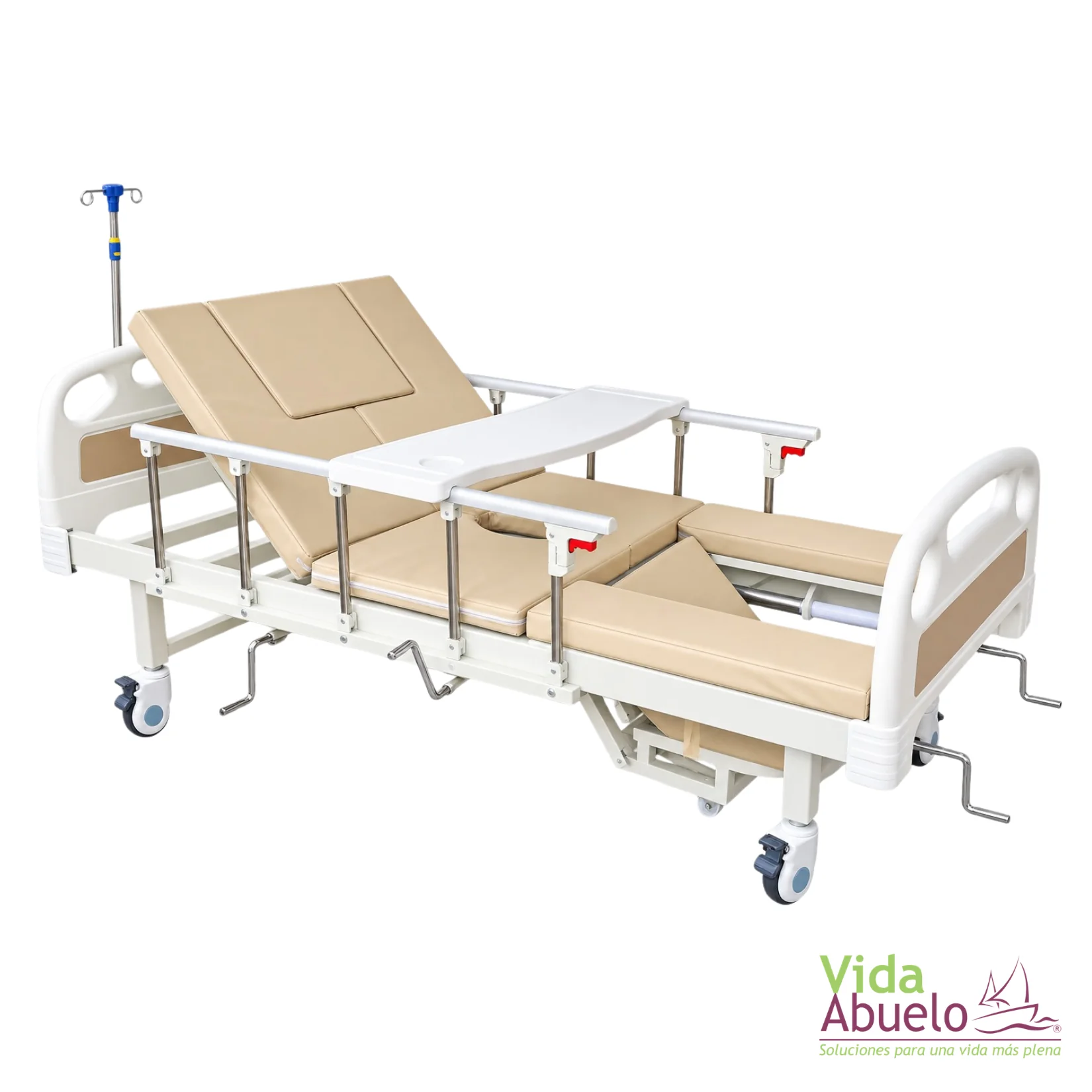 Cama cardiaca manual con accesorios incluidos - Imagen 2