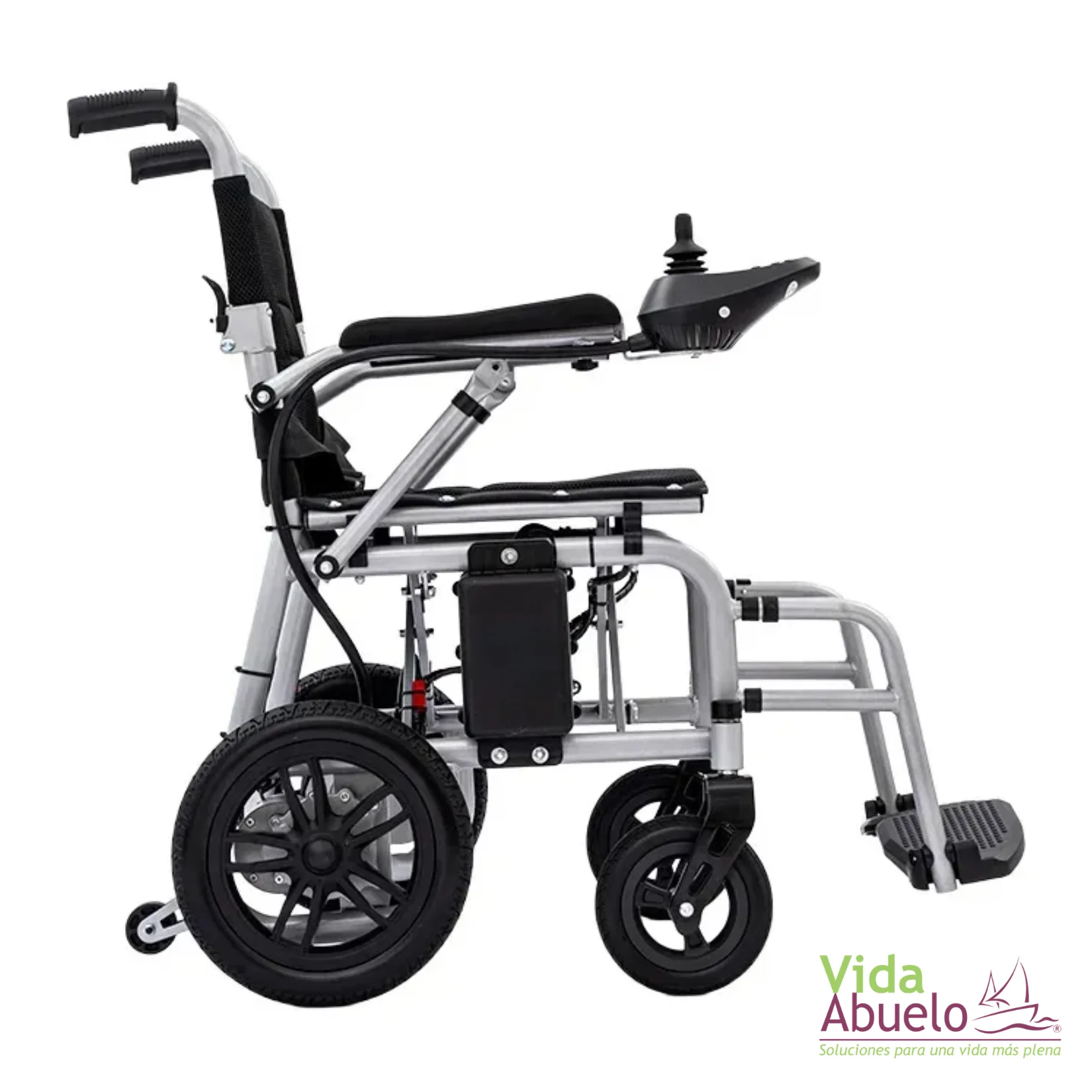 Silla de ruedas eléctrica plegable y transportable - Imagen 2