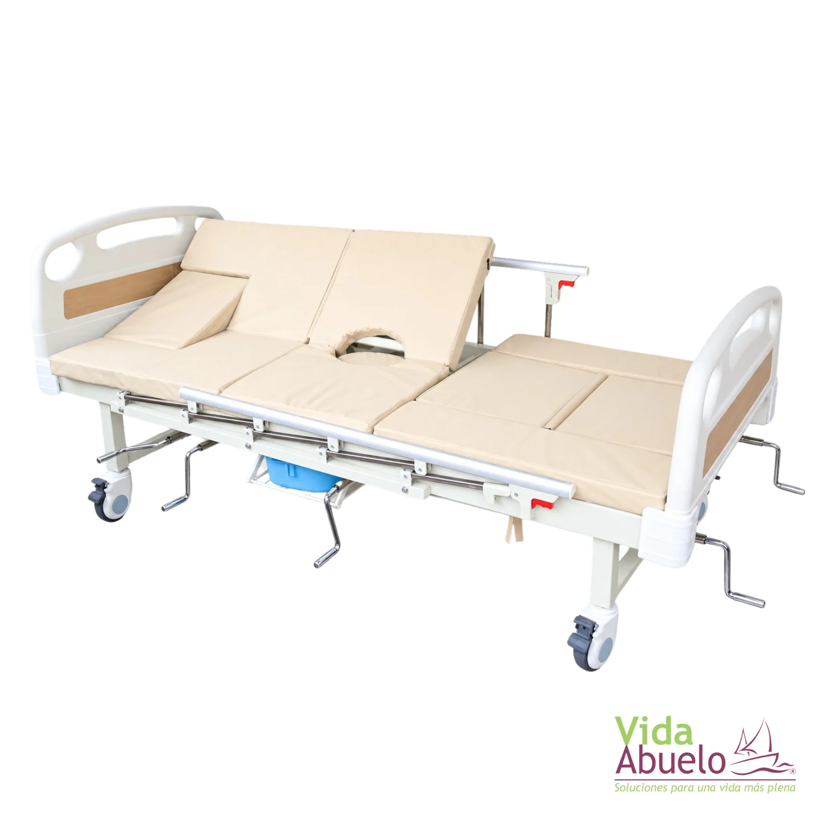 Cama cardiaca manual con accesorios incluidos - Imagen 3