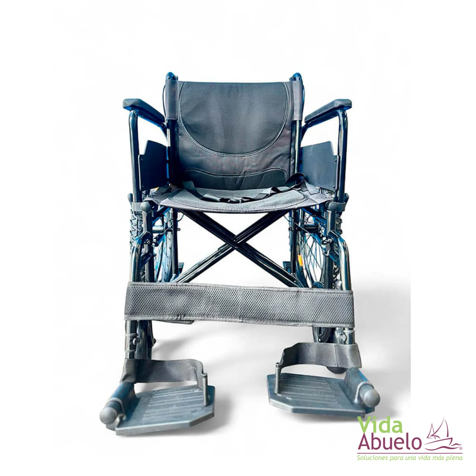 Silla de ruedas todoterreno de lujo con elevadores de piernas - Imagen 5